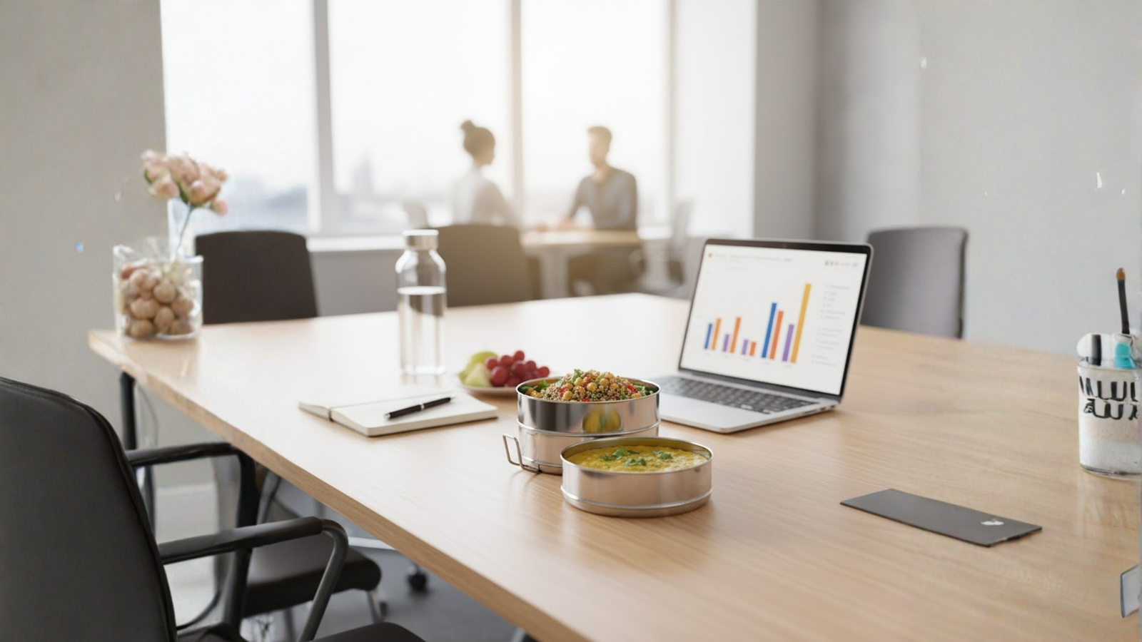 Corporate Wellness in Mumbai: How Healthy Tiffins Boost Employee Productivity